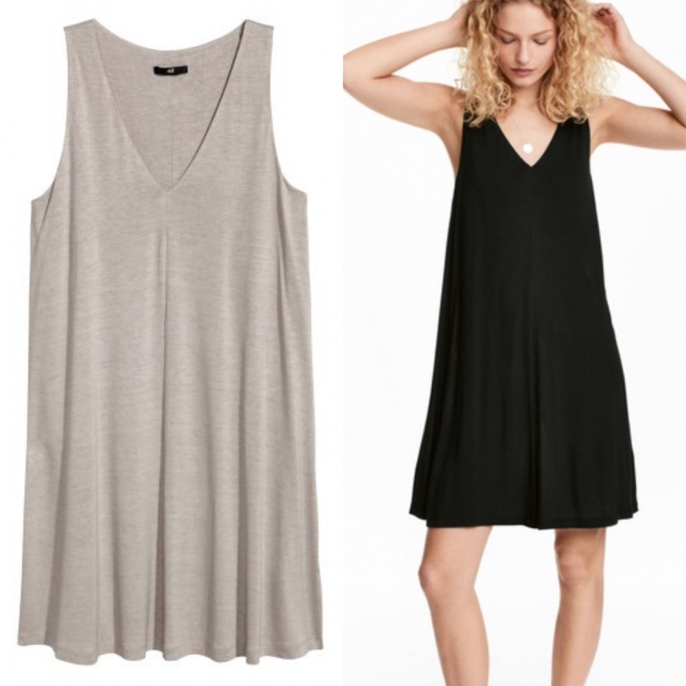 H&M V-Neck Jersey Dresses
